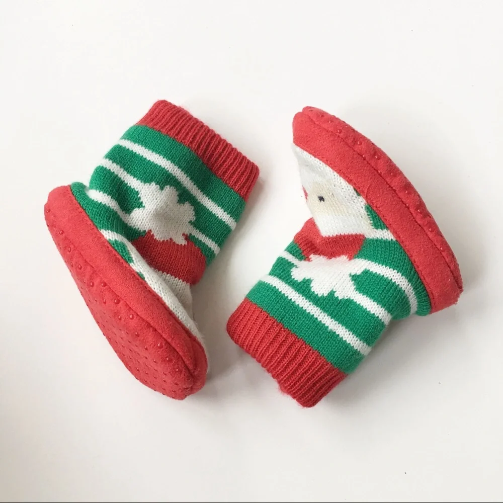 Santa Soft Booties